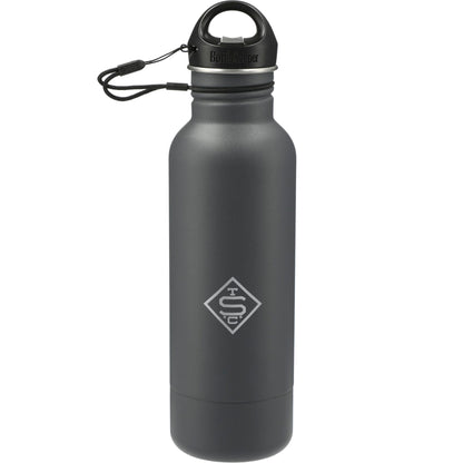 Front View of Gray BottleKeeper Standard 2.0