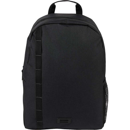 Front View of Gray Brady Recycled 15" Computer Backpack plain