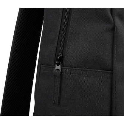 Front View of Gray Brady Recycled 15" Computer Backpack