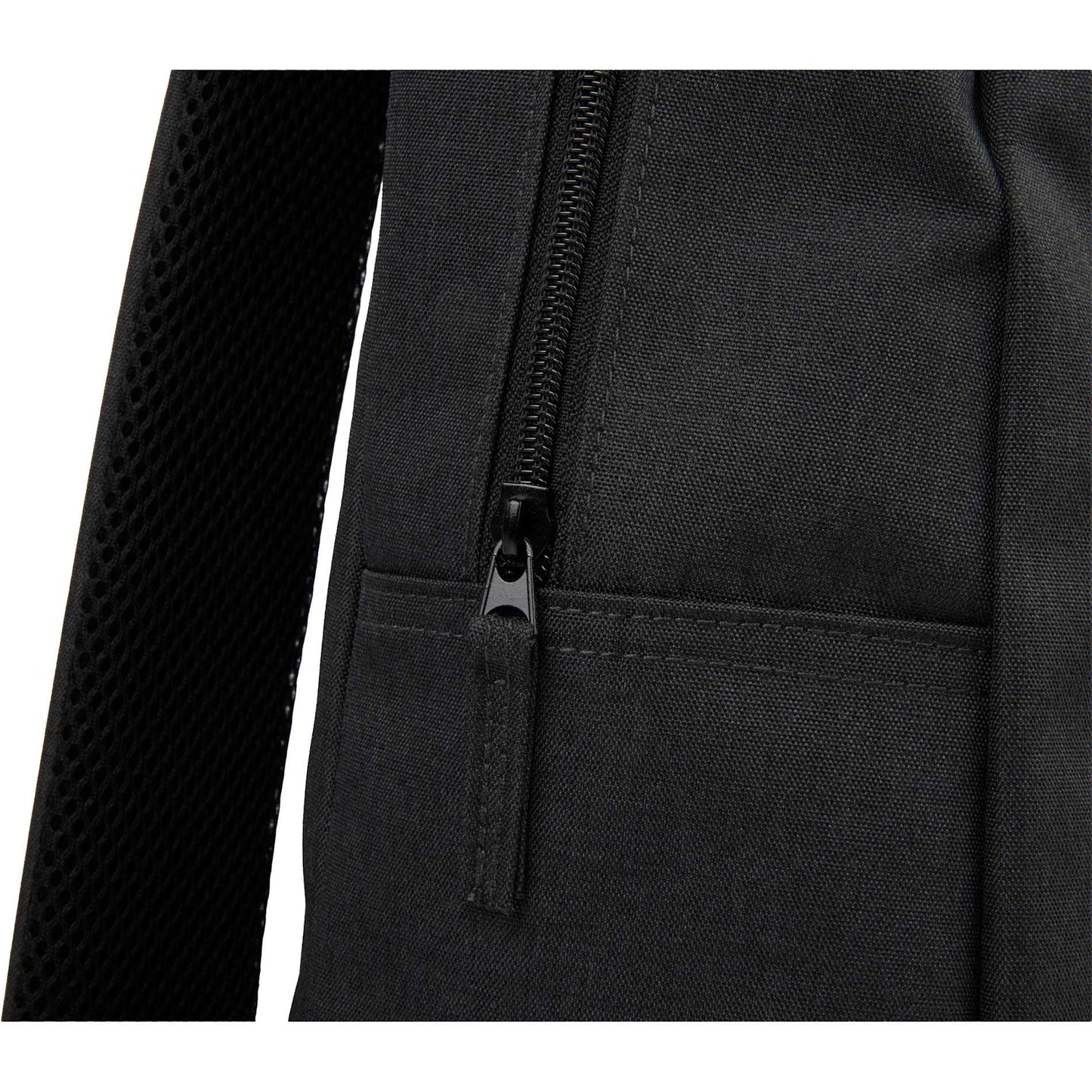 Front View of Gray Brady Recycled 15" Computer Backpack