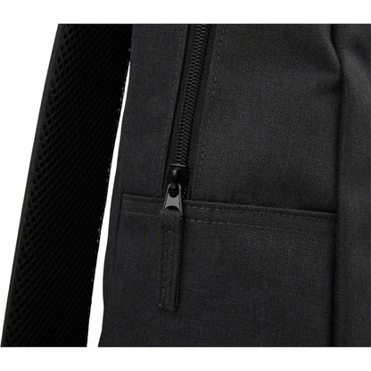 Front View of Gray Brady Recycled 15" Computer Backpack