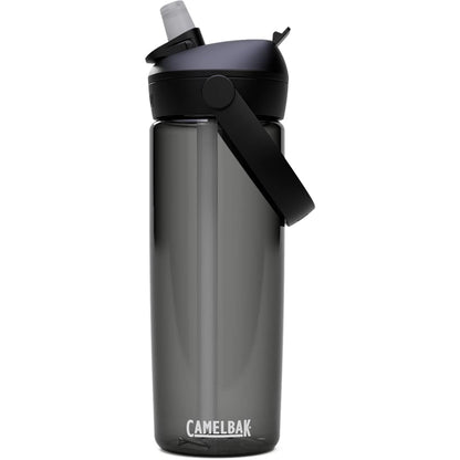 Front View of Gray CamelBak Thrive Flip Straw 20oz Bottle Tritan Rene plain