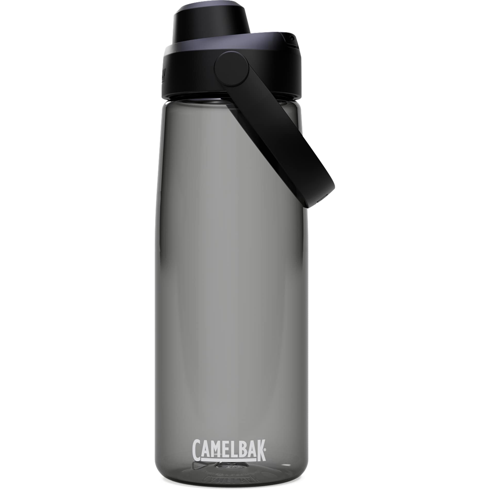 Front View of Gray CamelBak Thrive™ Chug 25oz Bottle Tritan™ Renew plain