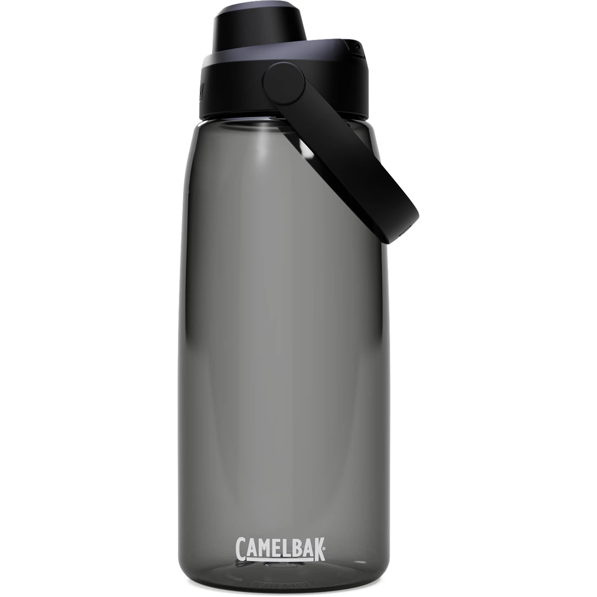 Front View of Gray CamelBak Thrive™ Chug 32oz Bottle Tritan™ Renew plain