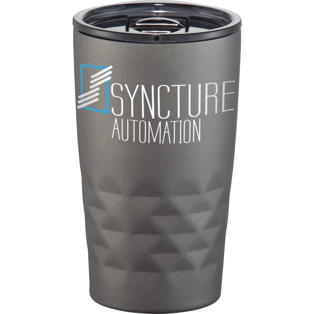 Front View of Gray Copper Vacuum Insulated K Mini Tumbler 14oz