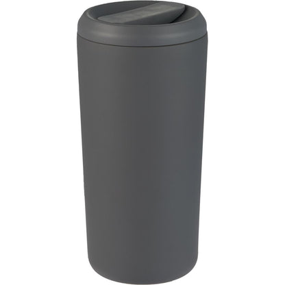 Front View of Gray Drake Eco-Friendly Vacuum Insulated  Tumbler 16oz plain