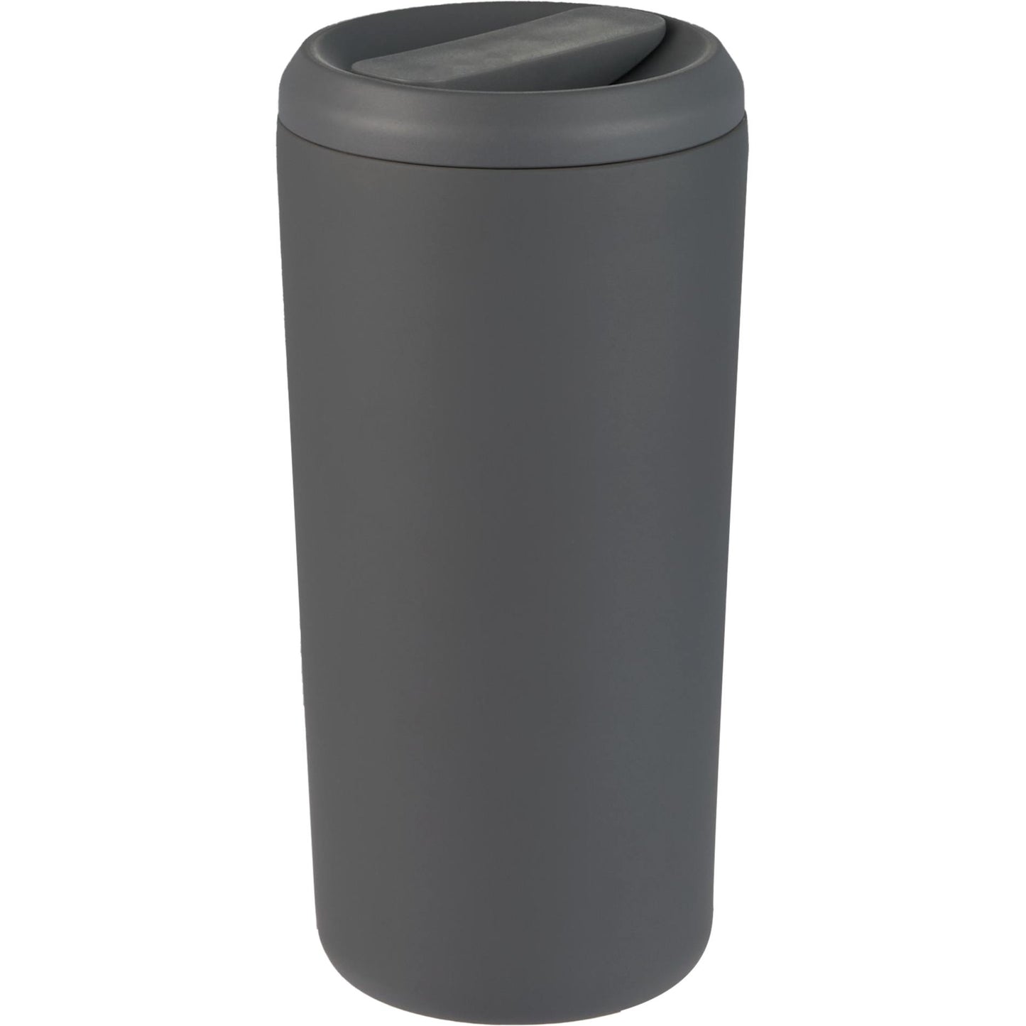 Front View of Gray Drake Eco-Friendly Vacuum Insulated  Tumbler 16oz plain