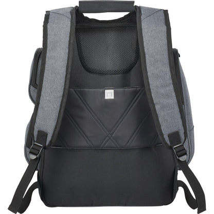 Front View of Gray elleven™ TSA 17" Computer Backpack