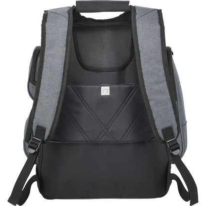 Front View of Gray elleven™ TSA 17" Computer Backpack