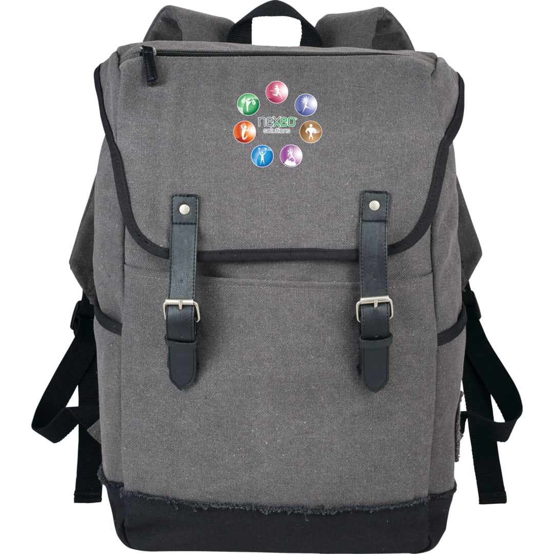 Front View of Gray Field & Co. Hudson 15" Computer Backpack