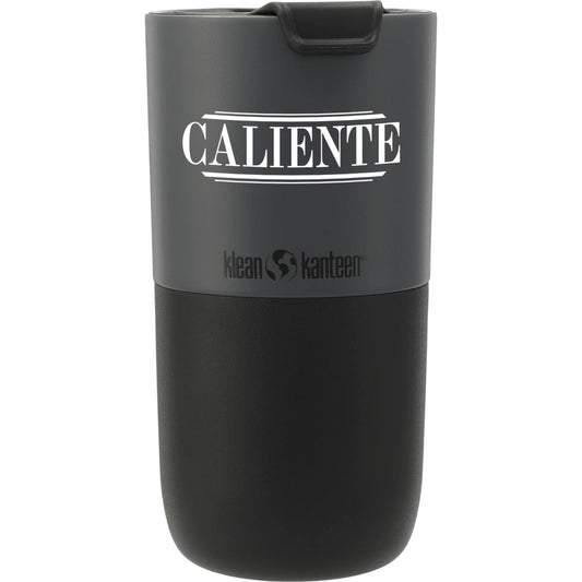 Front View of Gray Klean Kanteen Eco Rise 16oz Tumbler