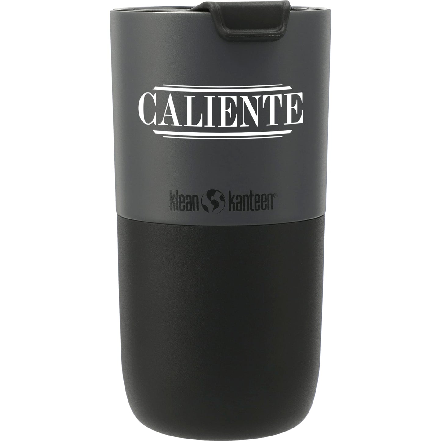 Front View of Gray Klean Kanteen Eco Rise 16oz Tumbler
