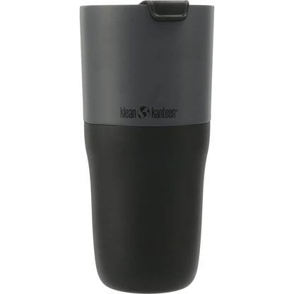 Front View of Gray Klean Kanteen Eco Rise 26oz Tumbler plain