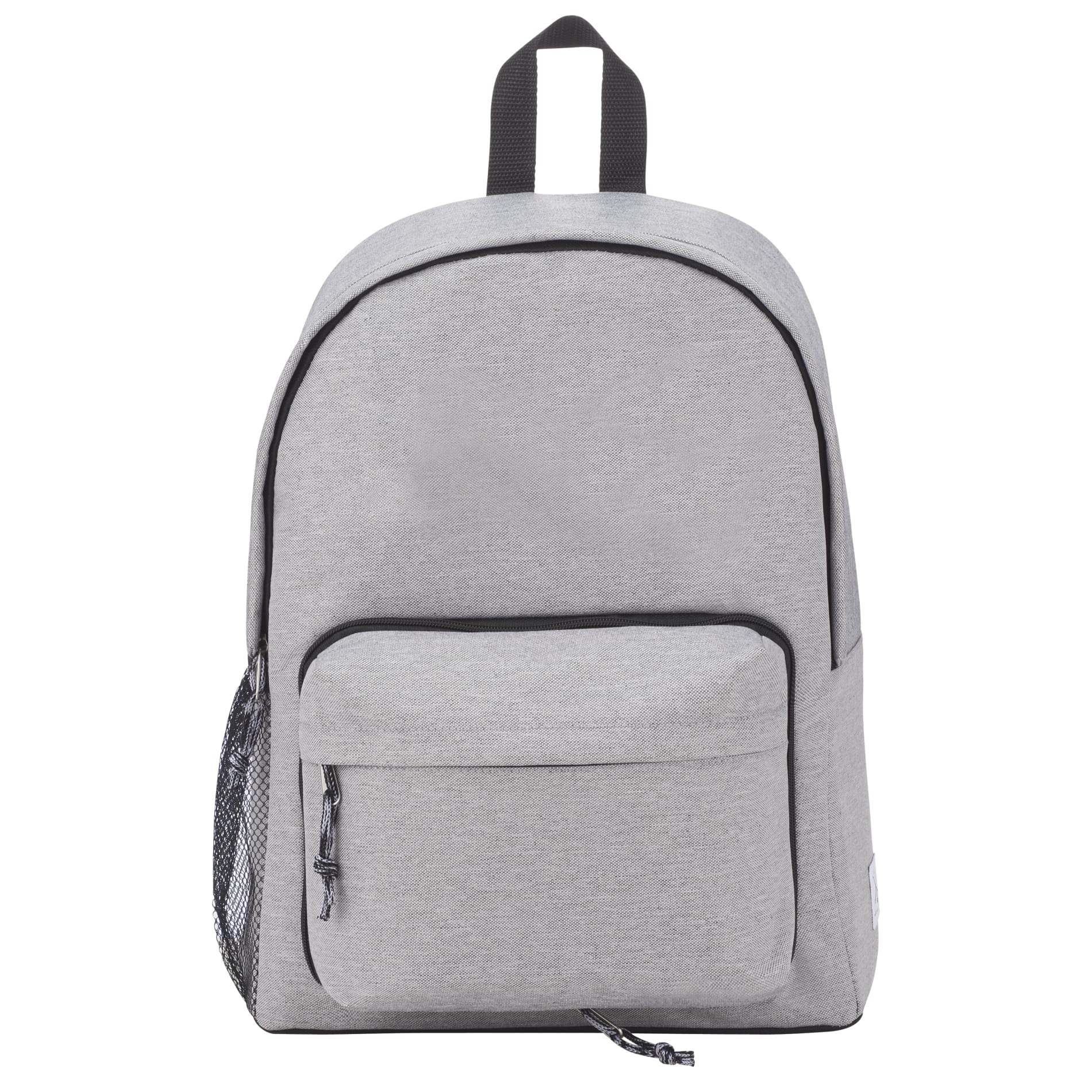 Front View of Gray Merchant & Craft Revive RPET Waist Pack Backpack plain