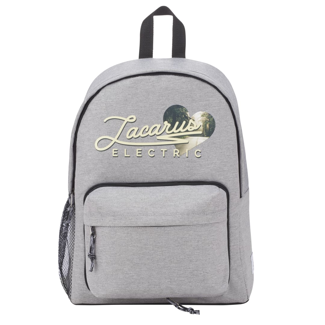Front View of Gray Merchant & Craft Revive RPET Waist Pack Backpack