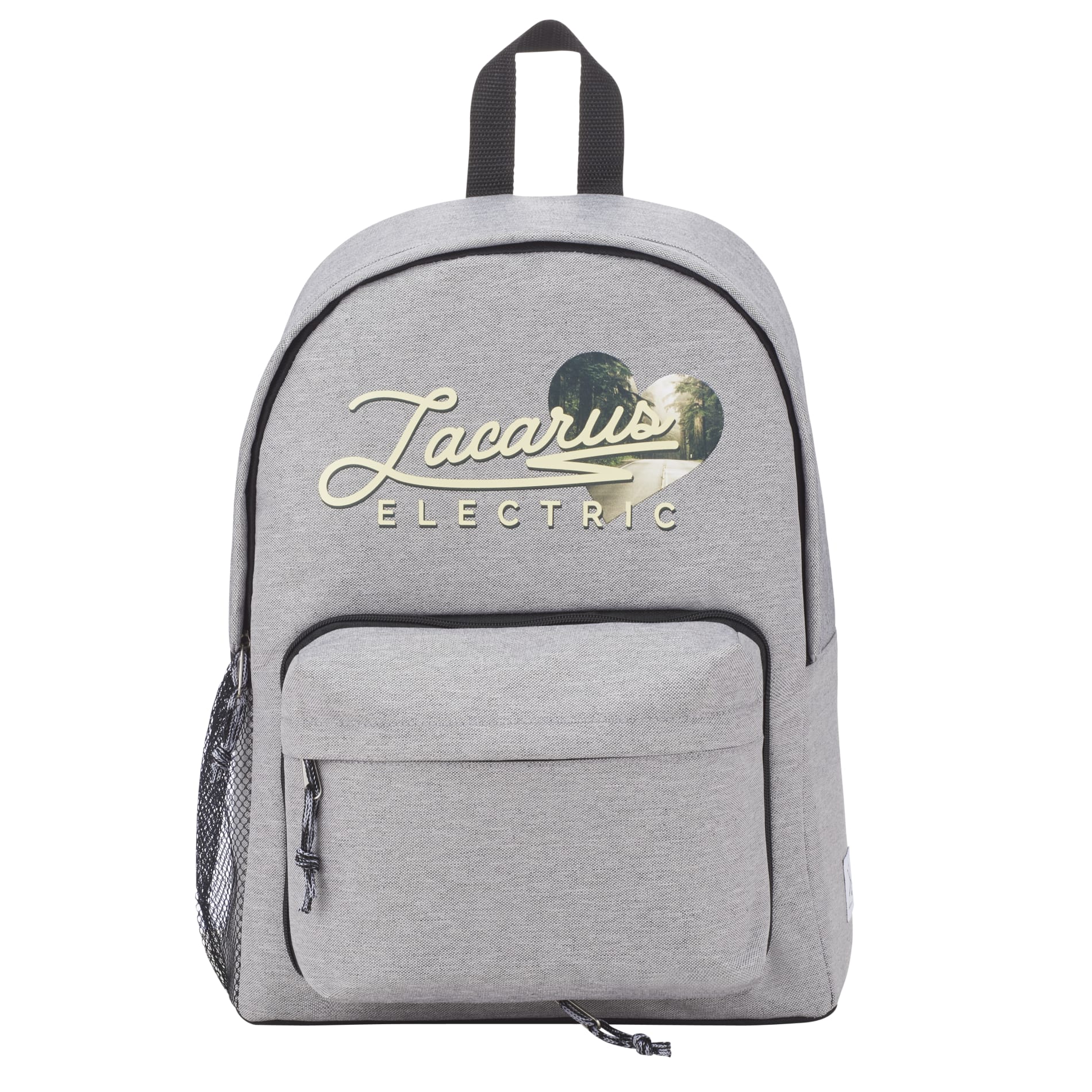 Front View of Gray Merchant & Craft Revive RPET Waist Pack Backpack