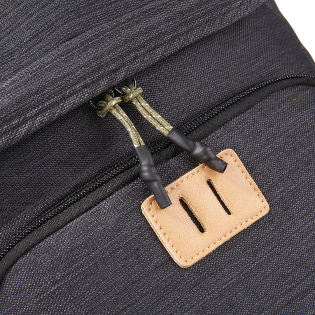 Front View of Gray NBN Mayfair 15" Computer Backpack