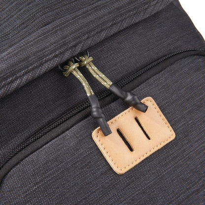 Front View of Gray NBN Mayfair 15" Computer Backpack