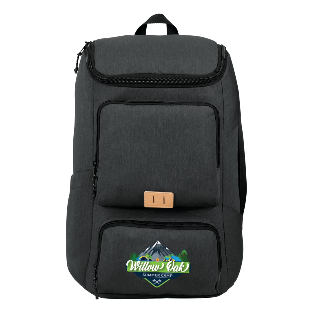 Front View of Gray NBN Trails 15" Computer Backpack