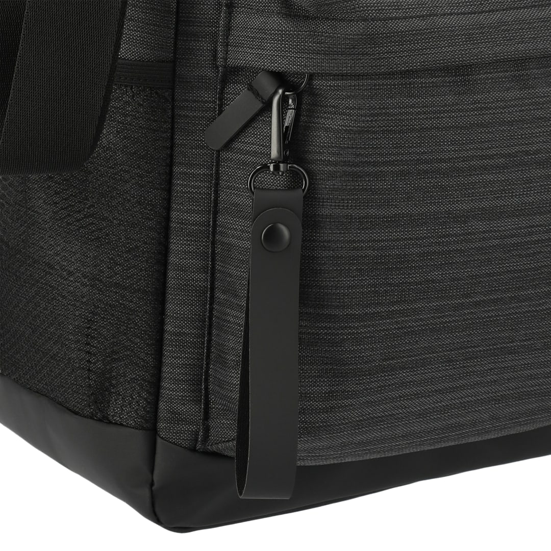 Front View of Gray NBN Whitby 24 Can Backpack Cooler plain