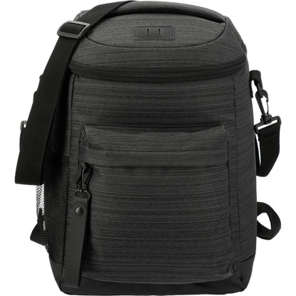 Front View of Gray NBN Whitby 24 Can Backpack Cooler plain