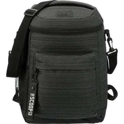 Front View of Gray NBN Whitby 24 Can Backpack Cooler