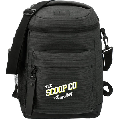 Front View of Gray NBN Whitby 24 Can Backpack Cooler