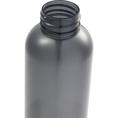 Front View of Gray Prism 24oz  Recycled Plastic Bottle