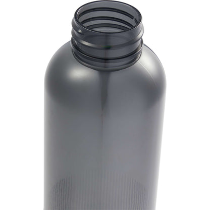 Front View of Gray Prism 24oz  Recycled Plastic Bottle