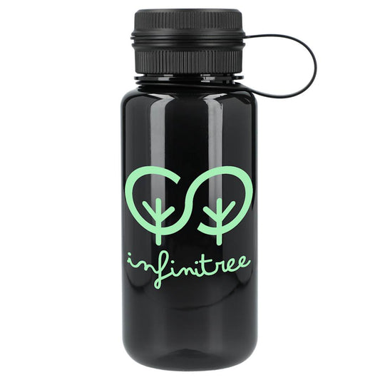 Front View of Gray Quest Tritan™ Renew Sports Bottle 30oz