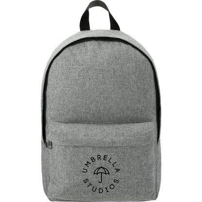 Front View of Gray Reign Backpack