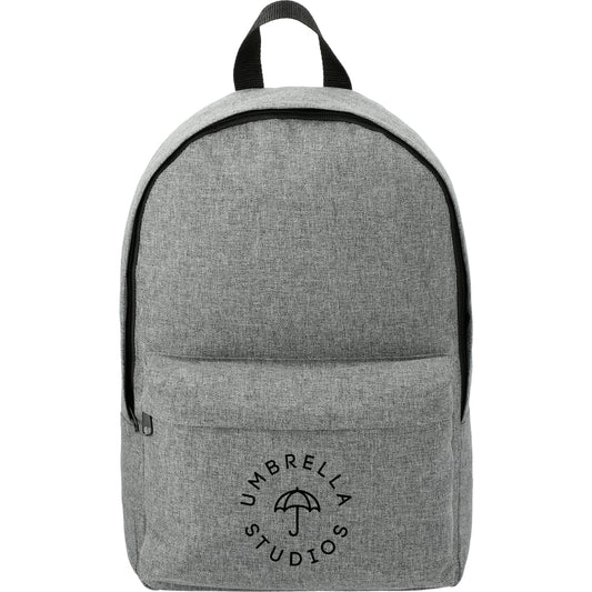 Front View of Gray Reign Backpack