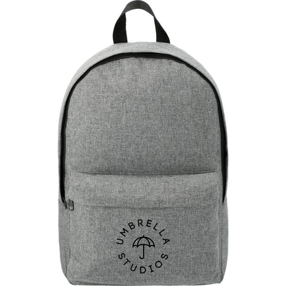Front View of Gray Reign Backpack