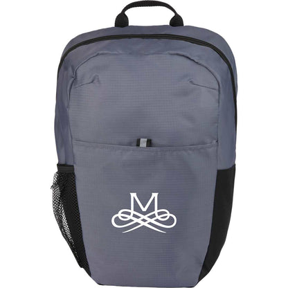 Front View of Gray Rocky Recycled 15" Computer Backpack