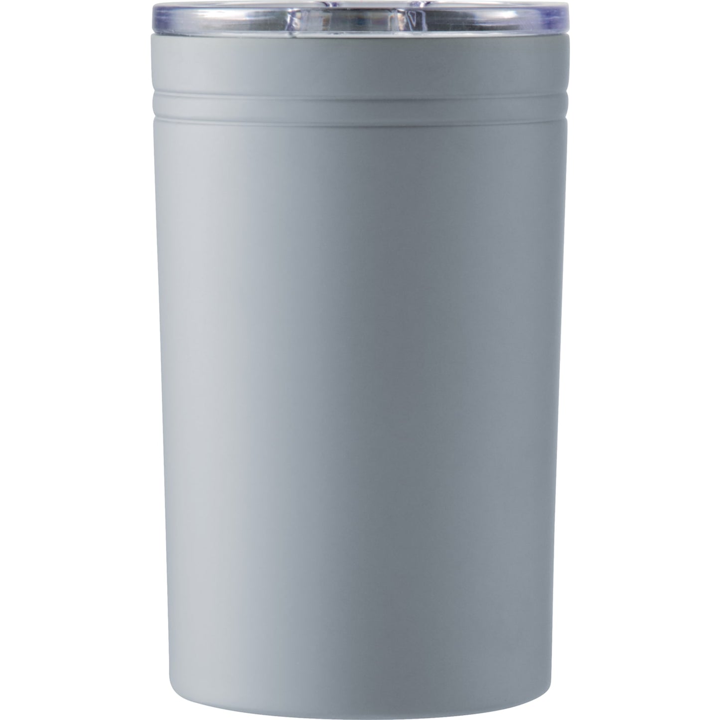 Front View of Gray Sherpa 11-oz. Vacuum Tumbler & Insulator plain