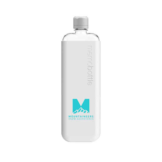 Front View of Gray SLIM Original Colored memobottle