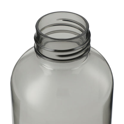 Front View of Gray Sona 22oz RPET Bottle w/ FSC® 100% Bamboo lid