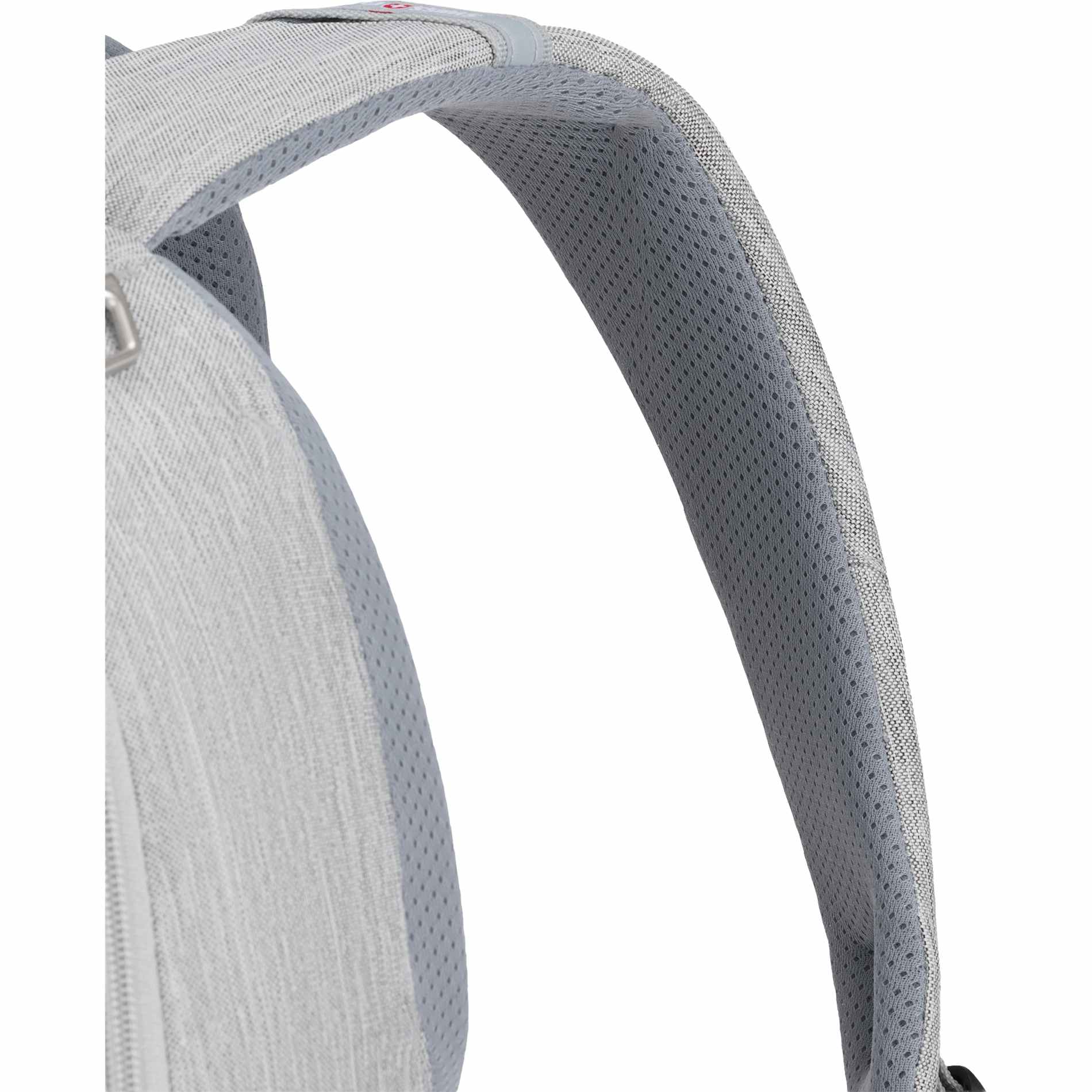 Front View of Gray Swiss Gear Frost Peak Computer Backpack