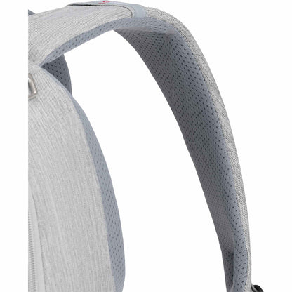 Front View of Gray Swiss Gear Frost Peak Computer Backpack