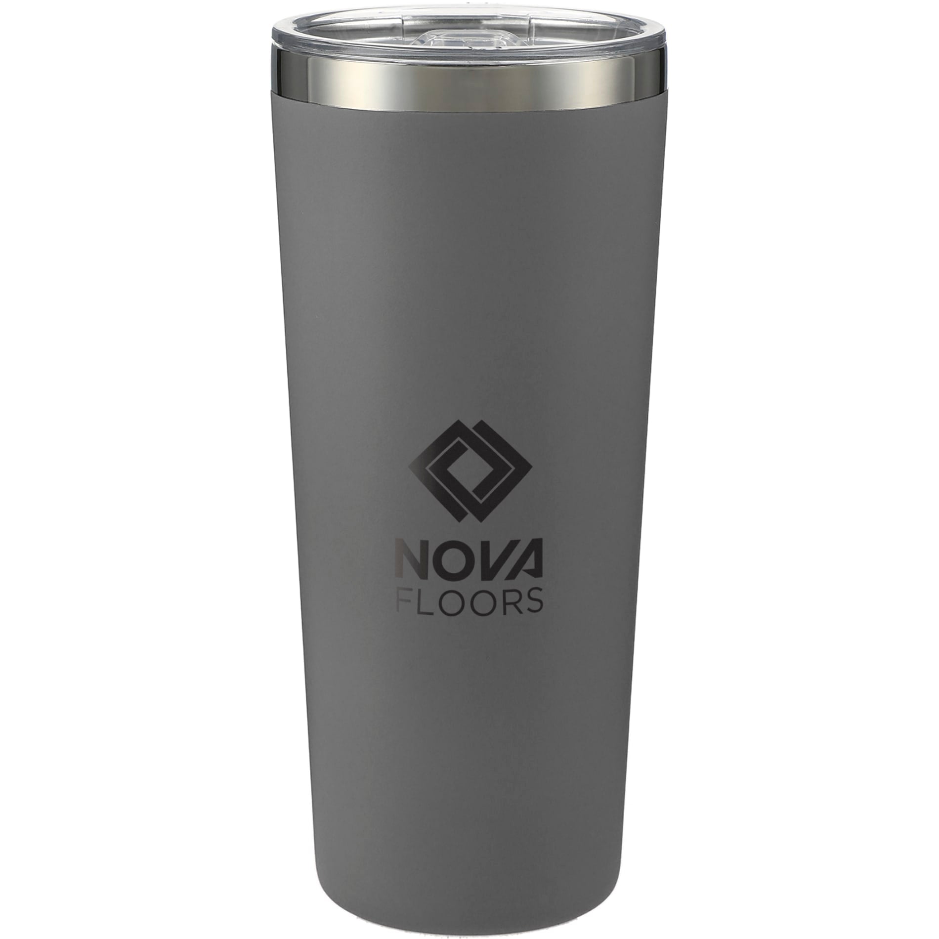 Front View of Gray Thor Copper Vacuum Insulated Tumbler 22oz