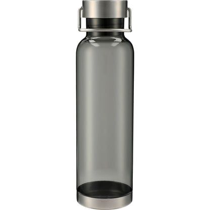 Front View of Gray Thor Tritan Sport Bottle 27oz plain