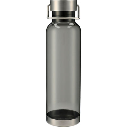 Front View of Gray Thor Tritan Sport Bottle 27oz plain