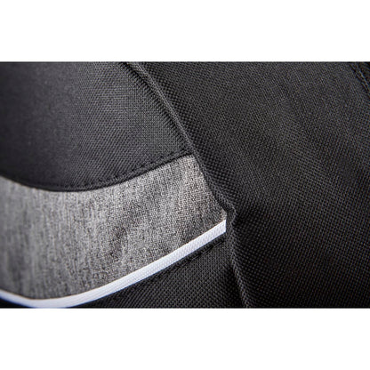 Front View of Gray Tornado Deluxe Backpack plain