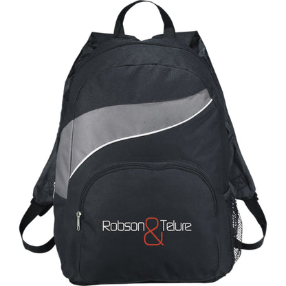 Front View of Gray Tornado Deluxe Backpack