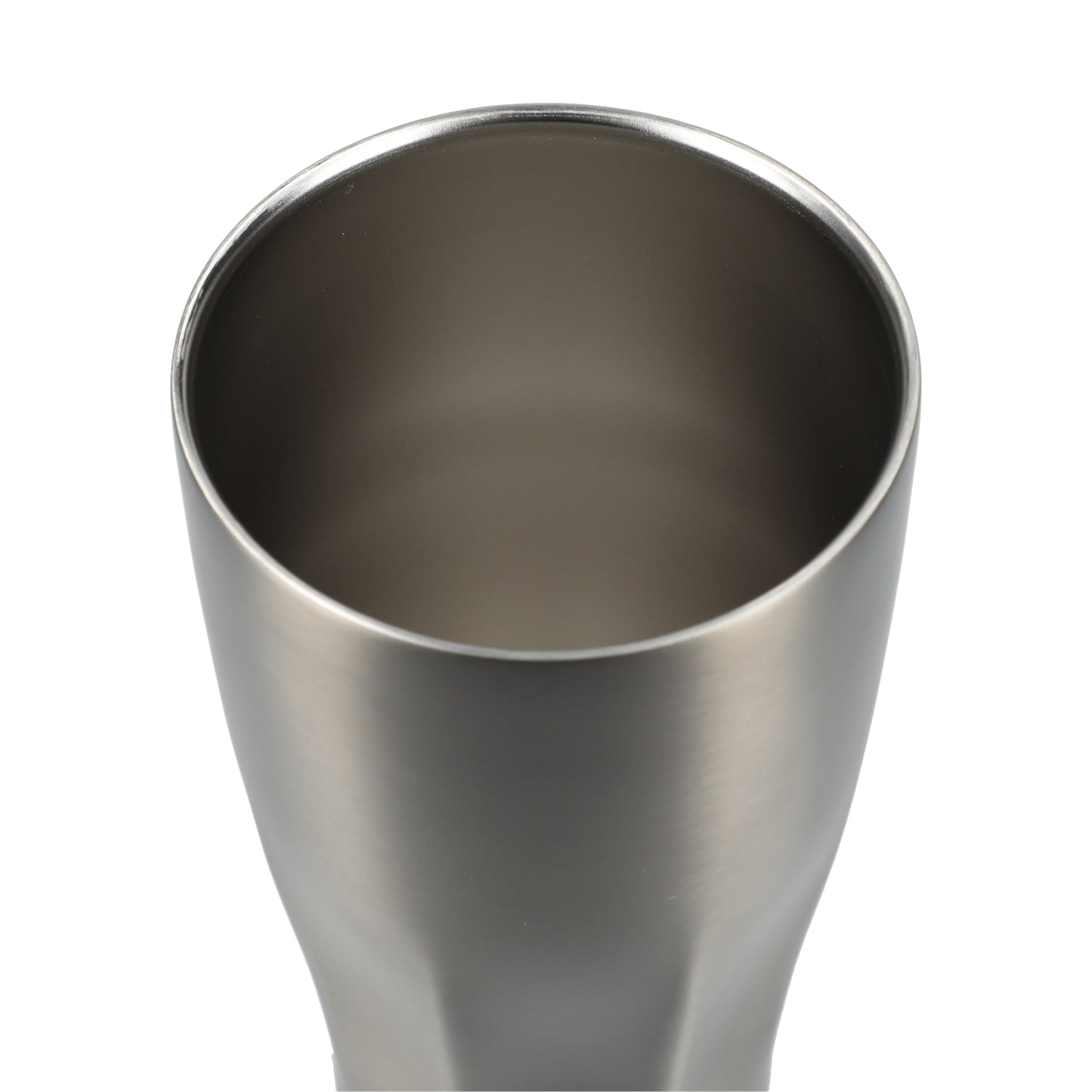 Front View of Gray Victor Recycled Vacuum Insulated Tumbler 20oz plain