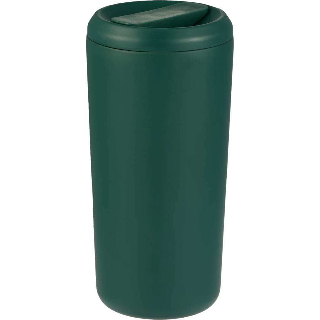 Front View of Green Drake Eco-Friendly Vacuum Insulated  Tumbler 16oz plain