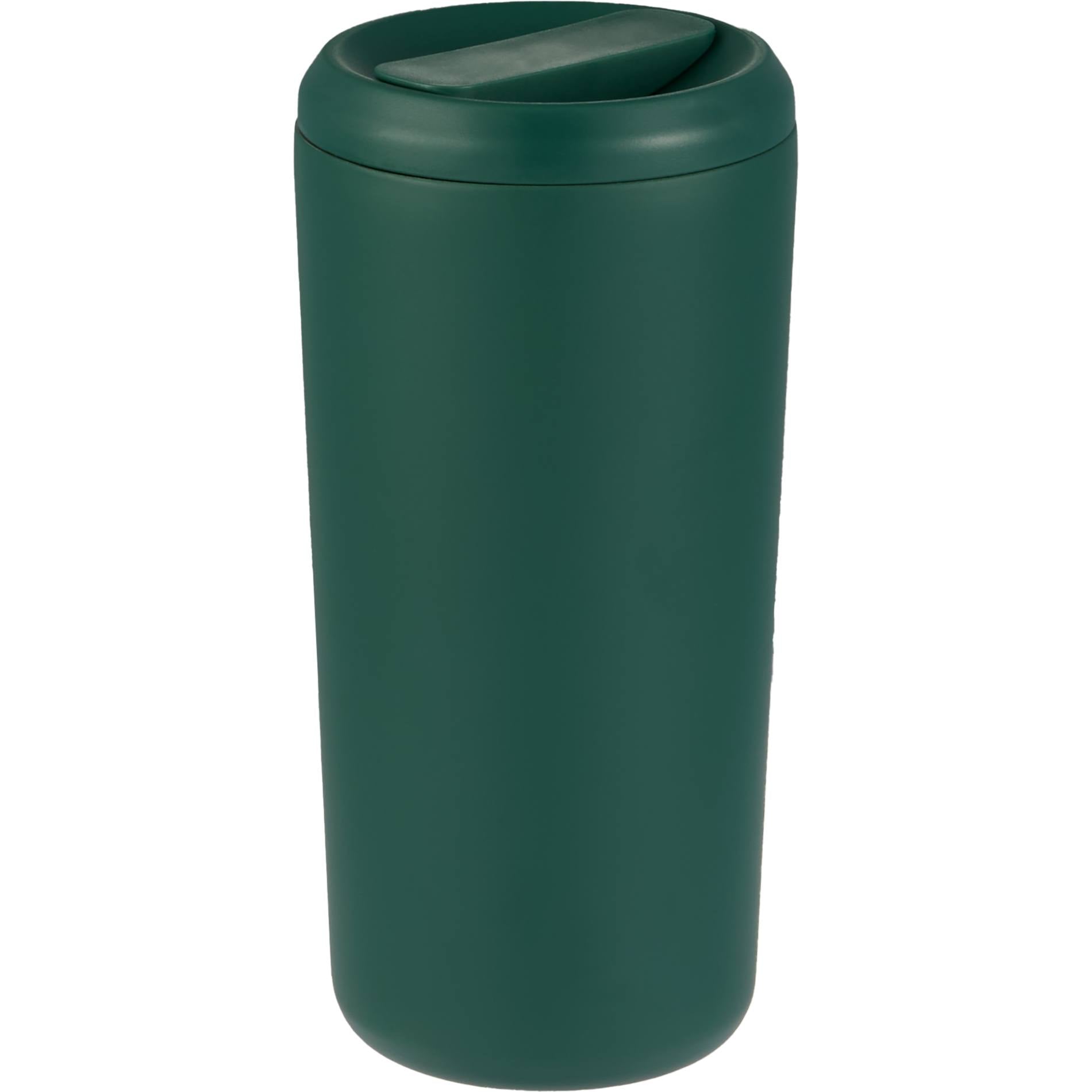 Front View of Green Drake Eco-Friendly Vacuum Insulated  Tumbler 16oz plain