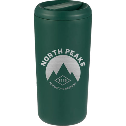 Front View of Green Drake Eco-Friendly Vacuum Insulated  Tumbler 16oz