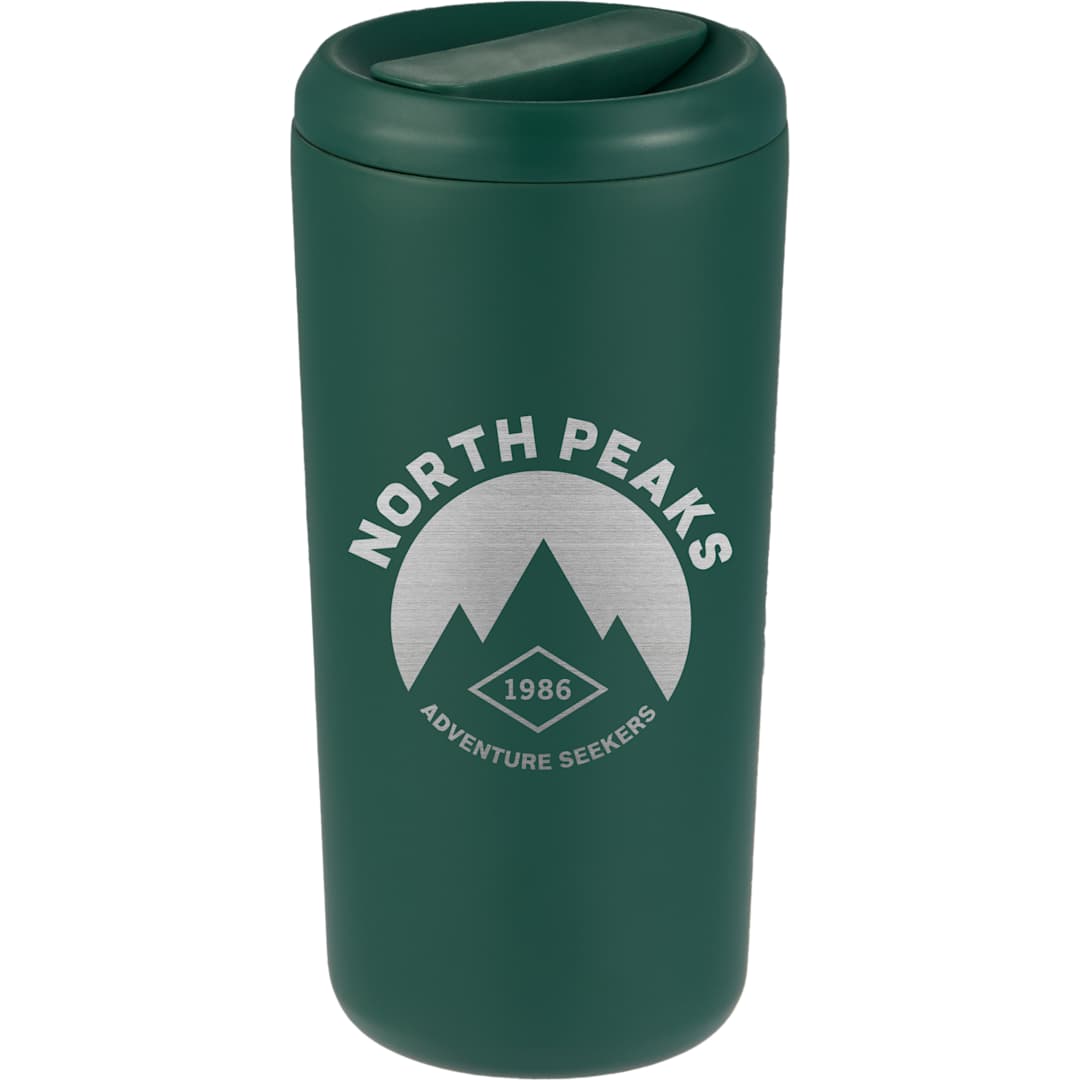 Front View of Green Drake Eco-Friendly Vacuum Insulated  Tumbler 16oz