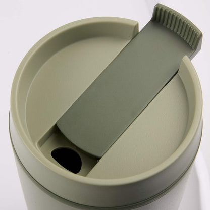 Front View of Green Grande 16oz Recycled Tumbler plain